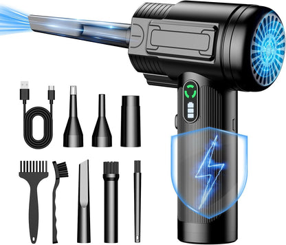 Compressed Air Duster - Mini Air Blower Rechargeable Cordless